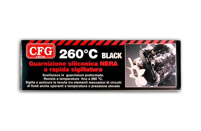 Guarnizione Siliconica Alta Temperatura CFG - Nera